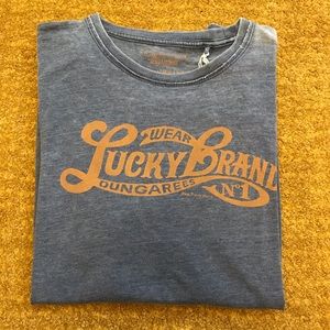 **SOLD** Men’s Lucky Brand Logo T-Shirt